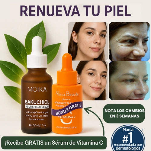 Moika Serum de Bakuchiol - Renueva tu piel