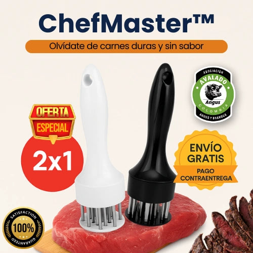 ChefMaster® — Tus carnes mas blandas y jugosas