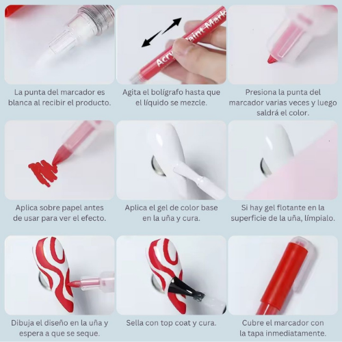 NAIL-ART® - Diseños acrilicos unicos